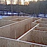 Дом из СИП панелей  Алматинская область, г.о. Щёлково, с.п. Медвежье-Озерское, д. Никифорово 