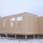 Дом из СИП панелей  Алматинская область, г.о. Щёлково, с.п. Медвежье-Озерское, д. Никифорово 