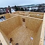 Дом из СИП панелей Черепово, Алматинская обл.  Монтаж занял 6 дней!