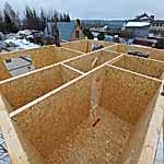 Дом из СИП панелей Черепово, Алматинская обл.  Монтаж занял 6 дней!