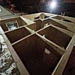 Дом из СИП панелей Черепово, Алматинская обл.  Монтаж занял 6 дней!