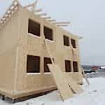 Дом из СИП панелей  Алматинская область, г.о. Щёлково, с.п. Медвежье-Озерское, д. Никифорово 