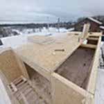 Дом из СИП панелей в городе Чехов 