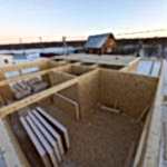 Дом из СИП панелей в городе Чехов 