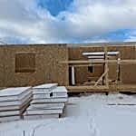 Дом из СИП панелей в городе Чехов 