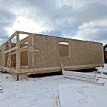 Дом из СИП панелей в городе Чехов 