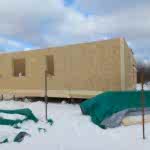 Дом из СИП панелей в городе Чехов 