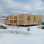 Дом из СИП панелей в городе Чехов 