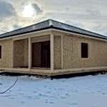 Дом из СИП панелей в городе Чехов 