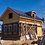 Дом из СИП панелей в деревне Внуково, Орехово-Зуевкий городской округ