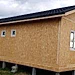 Дом из СИП панелей в Алматинской области, г. Наро-Фоминск, д.Новоникольское.